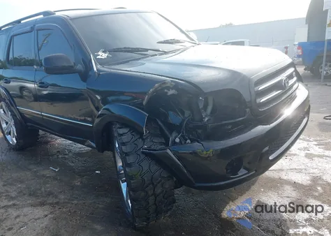 2003 Toyota Sequoia Sr5 from USA, damaged, VIN 5TDZT34A23S155427